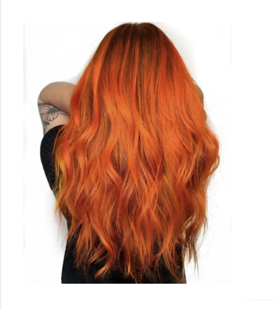Orange and Copper Hair Colors 
