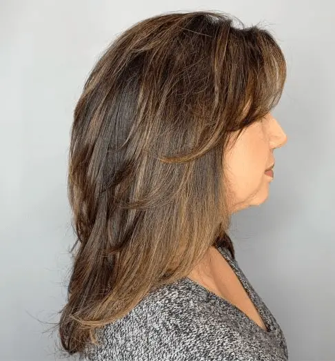 Longer Cut with Feathered Layers