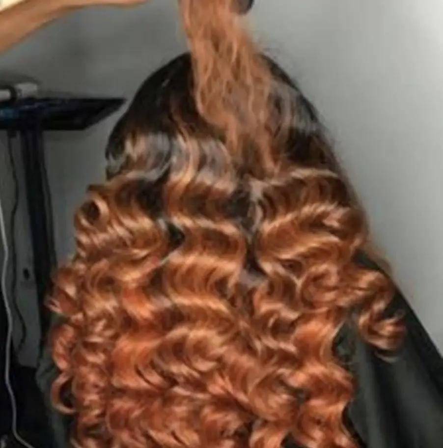 Curly Weave Copper Curls