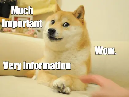 Informative, dog funny