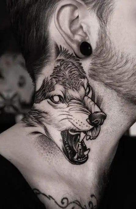 Wolves Aesthetic Tattoo