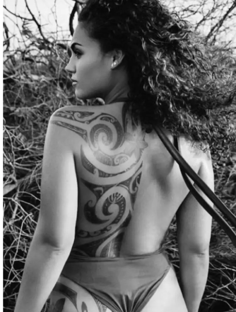 Women Back Tattoo Tribal