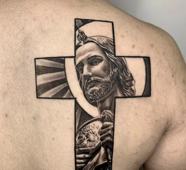 Cross San Judas Ink