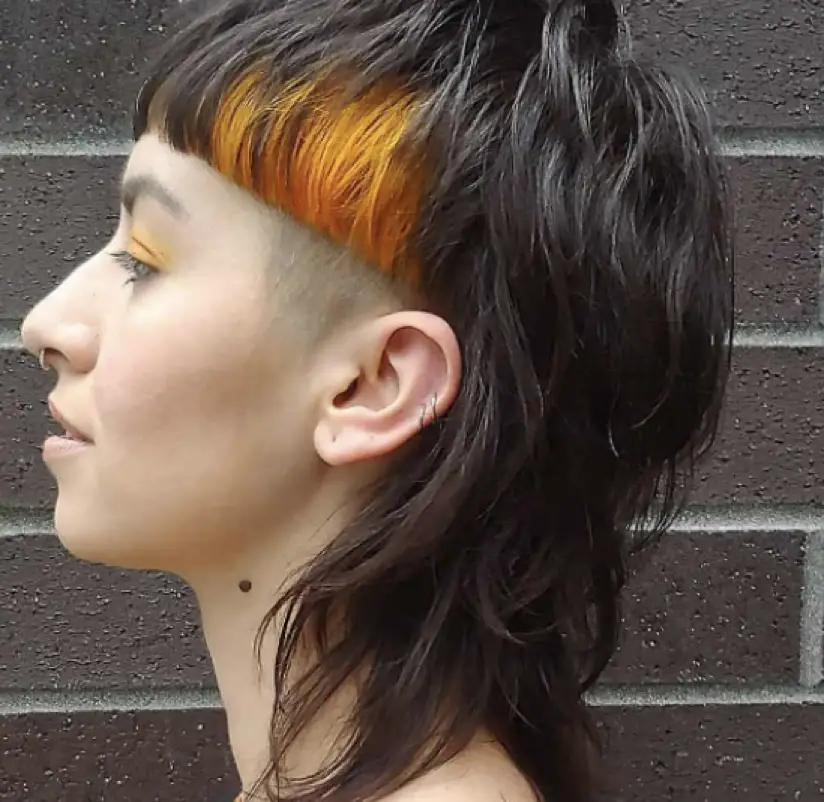 Undercut Gothic-Styling Chop Alt Hairstyle