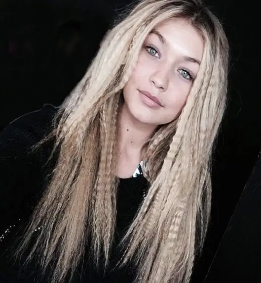 Crimped Hairstyle