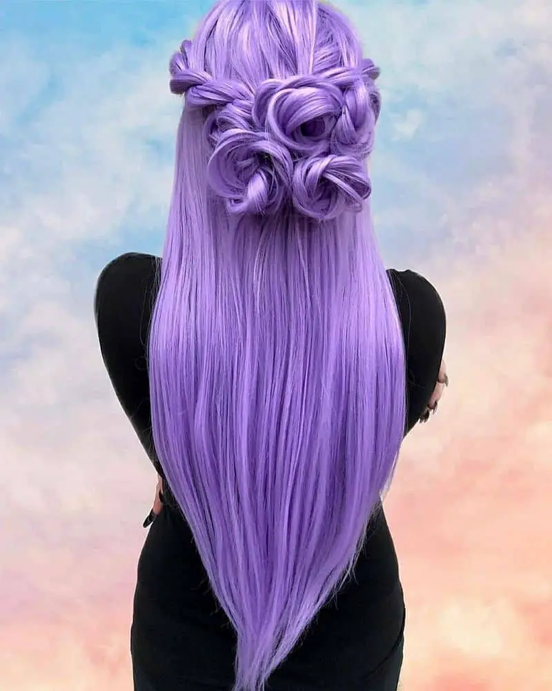 Lavender Purple Hair