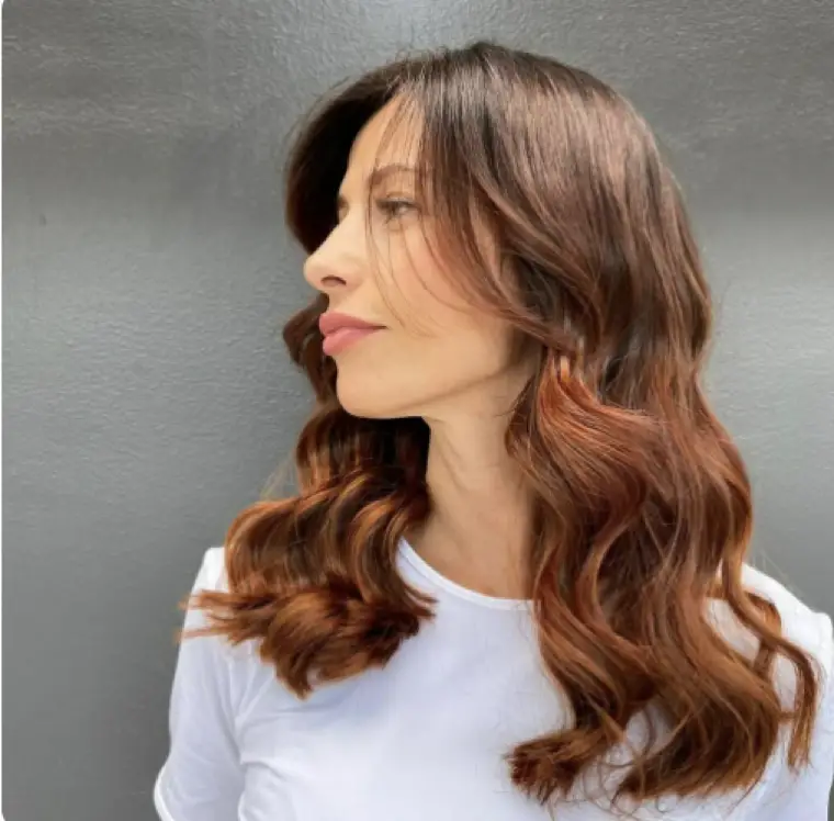 Balayage in Wood and Copper