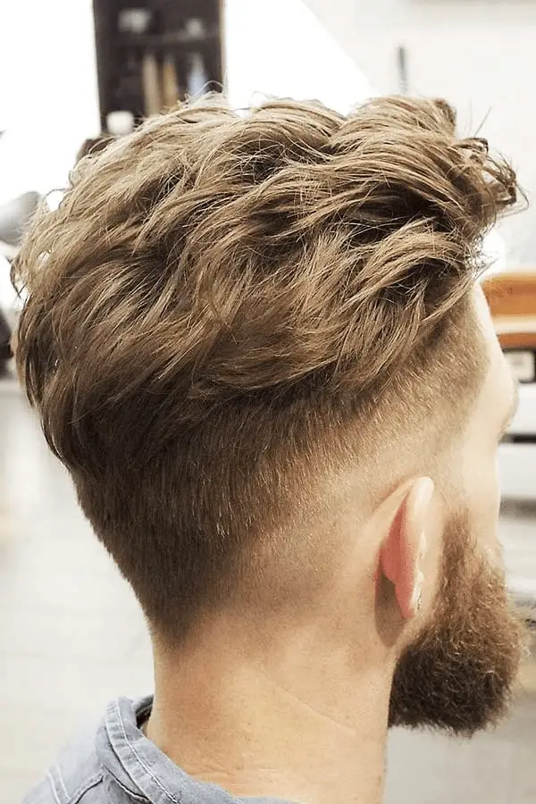 The textured top haircut