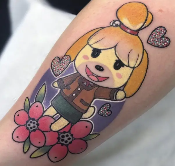 Isabelle Anime Tattoo