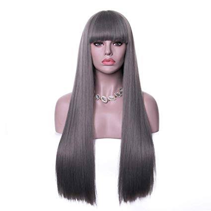 Bangs on lace front wig