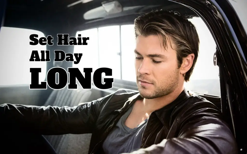 Men’s Guide: How To Set Hair All Day Long