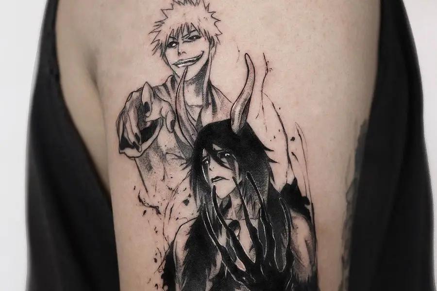Anime Tattoo Idea