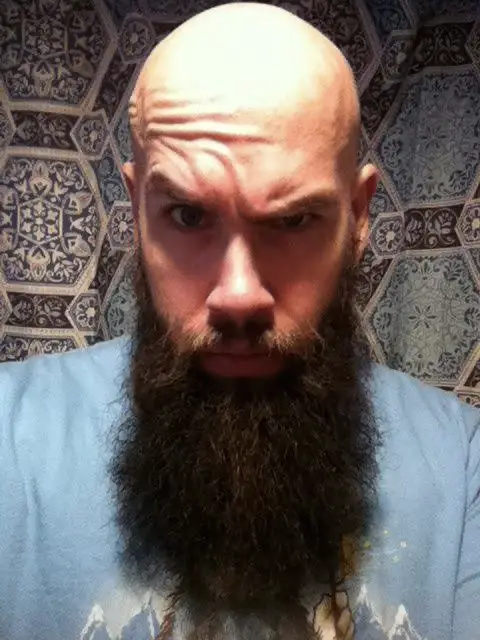 Full Beard Bald Style