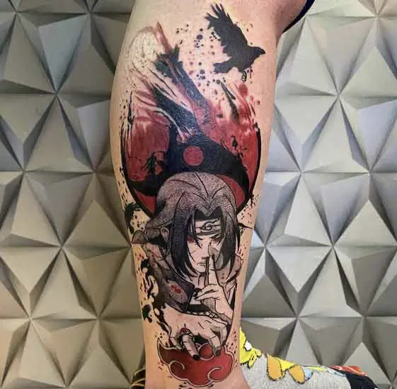 Anime Trash Polka Tattoos