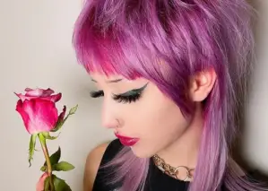 Purple Alt Hairstyle