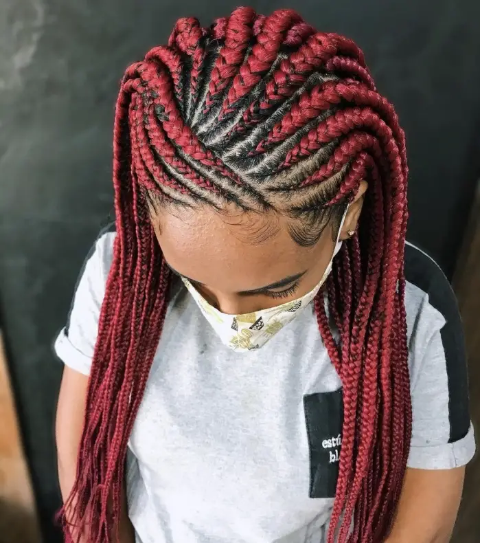 Enormous Red Braids