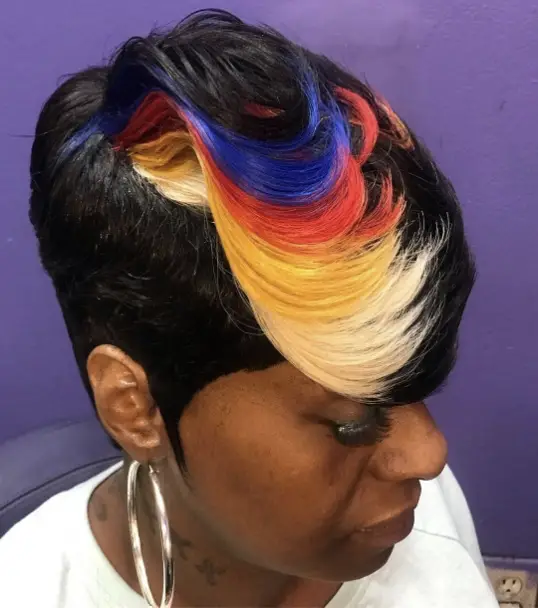 Multi Colored 27 Piece Hairstyle