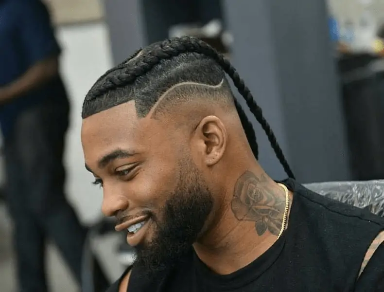 Braids With High Fade
