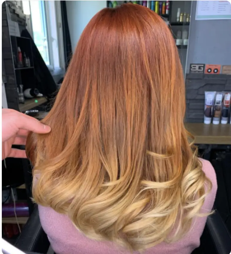 Copper Highlights on Baby Hair