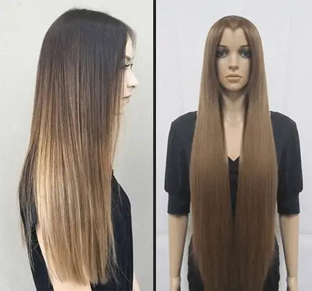 Straighten a Wig Without Heat