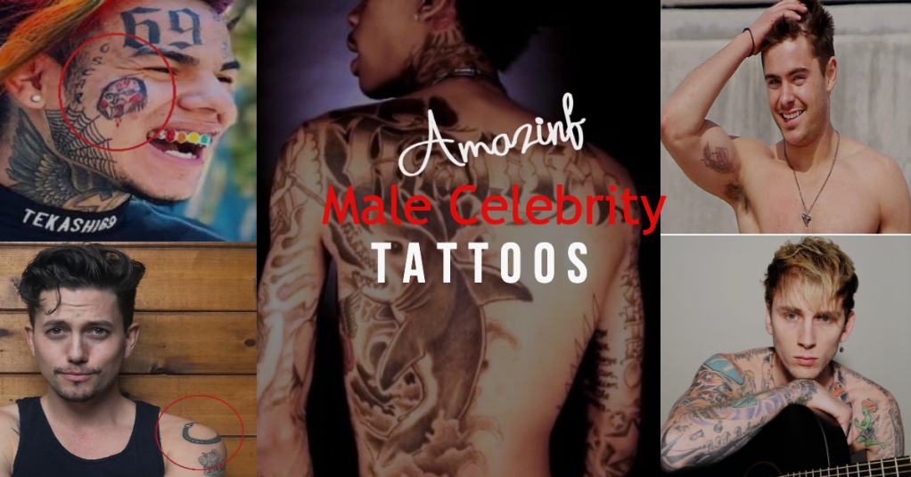 Male Celebrity Tattoos