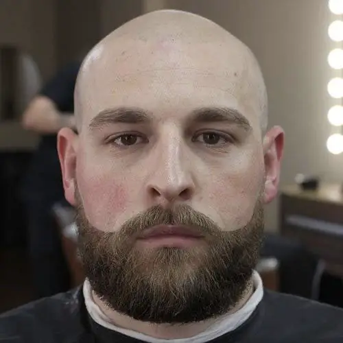 Anchor Beard Bald Style
