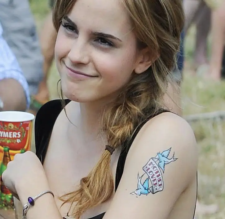 Emma Watson Arm Tattoo