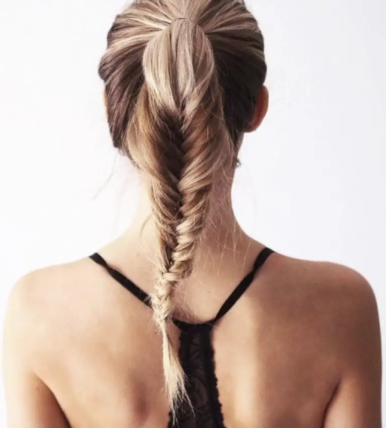 Loose Braid Ponytail Sporty Hairstyle