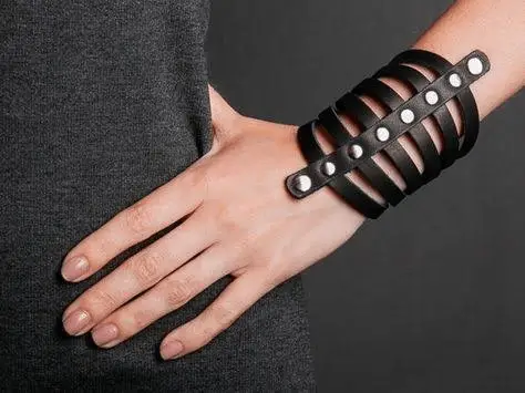 Leather Wrist Cuff