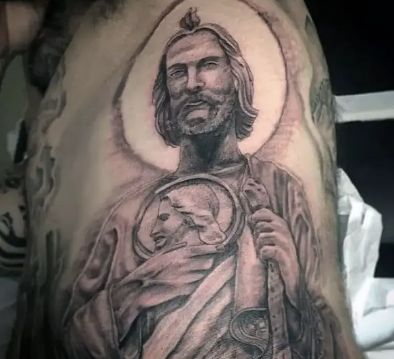 Tattoos by San Judas Chest