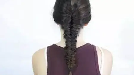 Fishtail Plaits Sporty Hairstyle