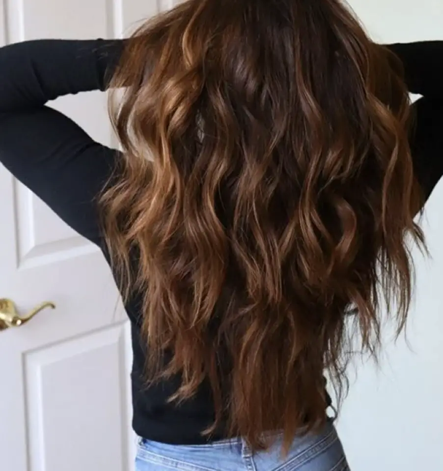 Melted Honey Loose Ring Curls