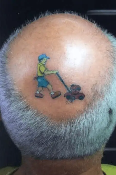 Lawnmower Tattoo