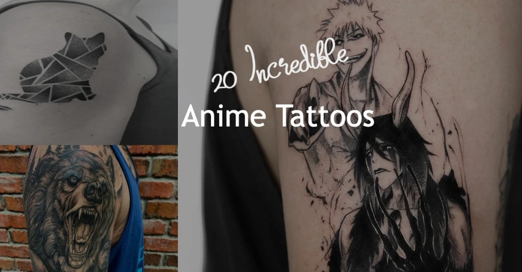 20 Incredible Anime Tattoos