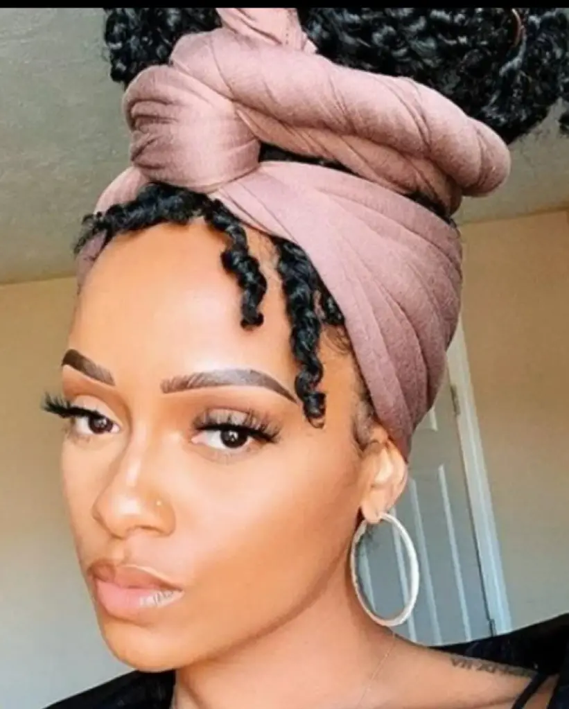 Passion Twists with Headscarf